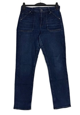 G-Star Raw Midge Worker High Straight Ankle Jeans Damen W31 Blau Denim Hose WMN