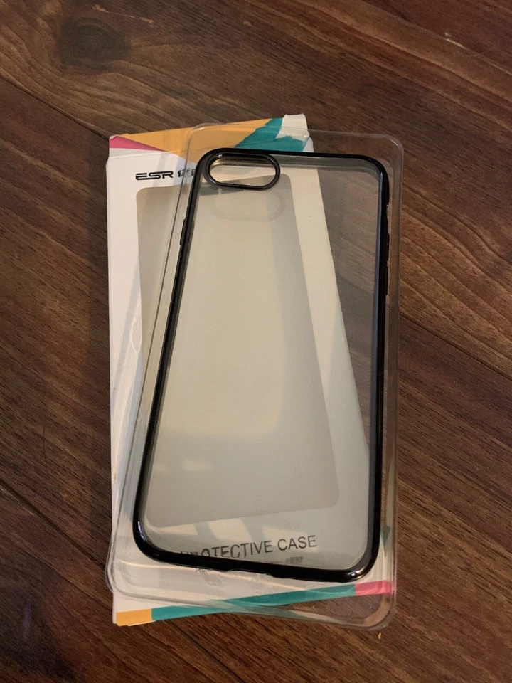 Esr clear case with black trim iPhone 8 - Image 2 of 2