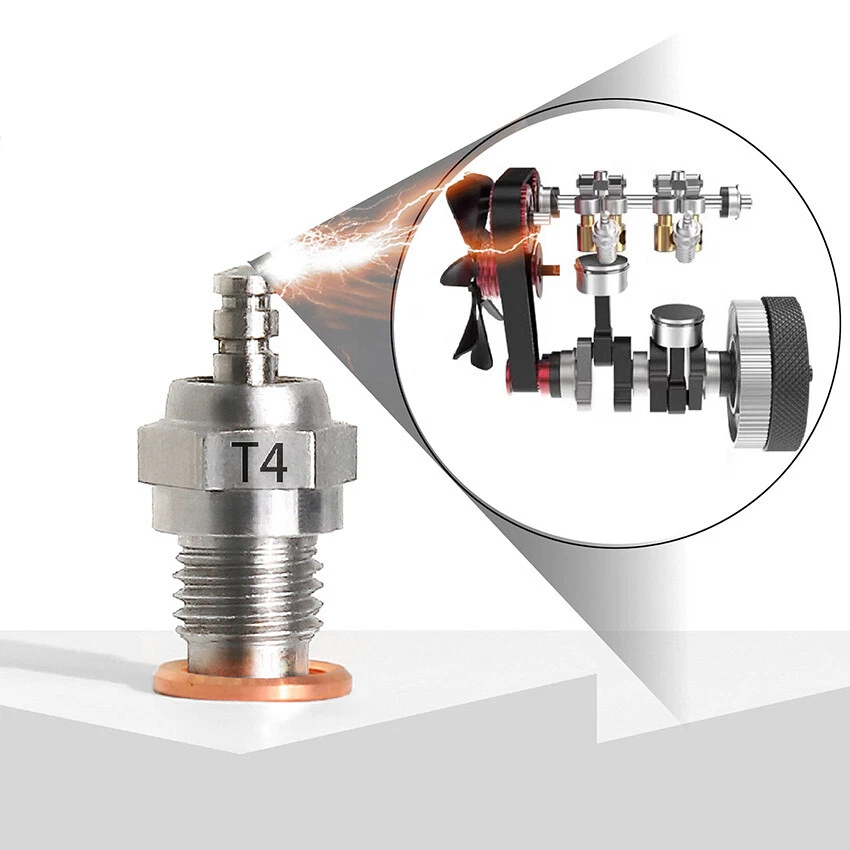 Für Red Spider/Toyan/SAITO RC Modellauto 4-Takt Methanol Motor T4 Zündkerzen - Bild 4 von 4