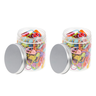 4 haute qualité Pack Marqueurs De Verrouillage En Plastique Mailles Pour Crochet