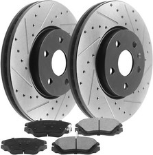 Front Brake Rotors and Pads for Chevy Equinox Malibul Impala GMC Terrain 55174