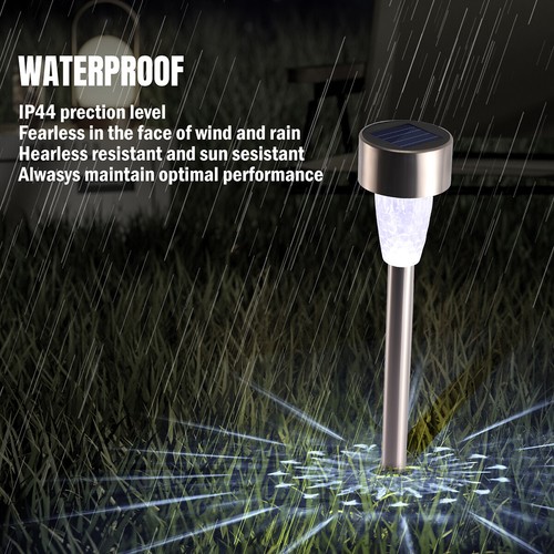 1/2PK Solar Garden Lights Landscape LED Projection Lamp Pathway Yard Waterproof - Picture 31 of 106