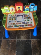 VTech Get Ready For School Learning Desk 5-in-1 Interactive Learning Center New