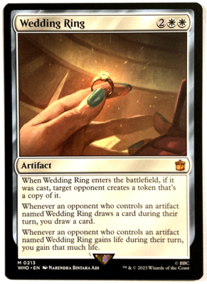 MTG Wedding Ring Doctor Who 2123 NM | eBay