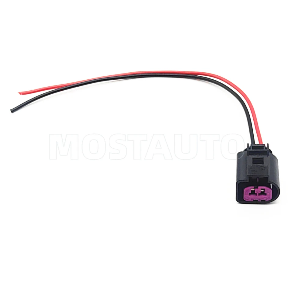 2-Way Alternator Connector Pigtail For 2008-2014 VW Volkswagen GTI 1J0973772 - Imagem 3 de 4