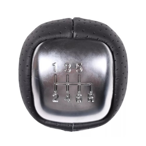 For Range Rover Evoque 2011-2018 6 Speed Manual Black Leather Gear Knob LR024719 - Picture 12 of 13