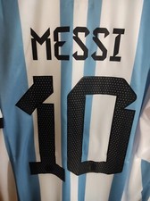 Maglia Calcio Adidas Argentina Campione del Mondo di Messi Taglia L