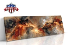 The Molten Veil Abstract Canvas Print for Home Decor, Wall Decor Art Poster