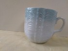 old vintage cup  blue white   without saucer — photo 1
