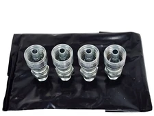 LOT OF 4 NEW EATON TTC-6 HYDRAULIC HOSE FITTINGS 1A6MF6