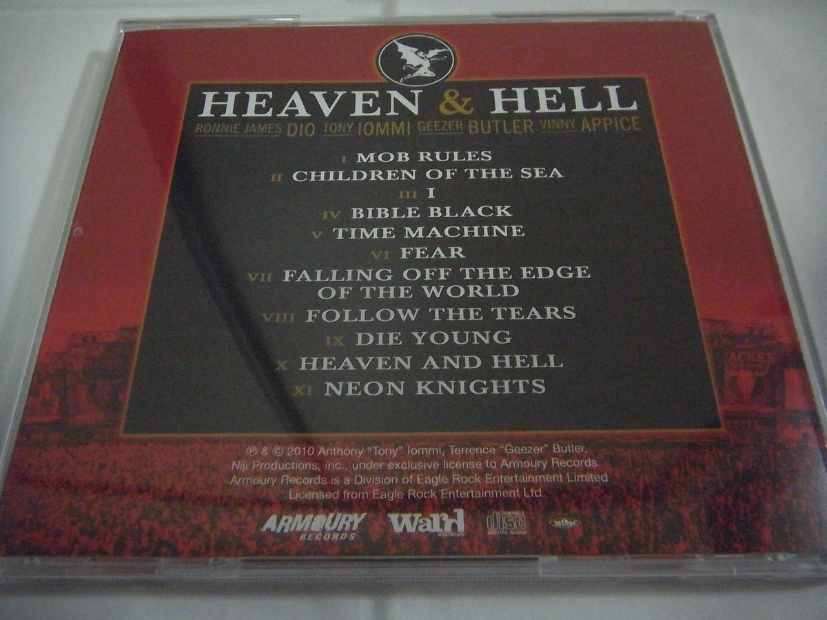 HEAVEN & HELL-Neon Nights Live At Wacken JAPAN 1st.Press w