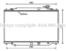 OE SPEC AVA RADIATOR FOR MAZDA CX5 (2012) 2.2