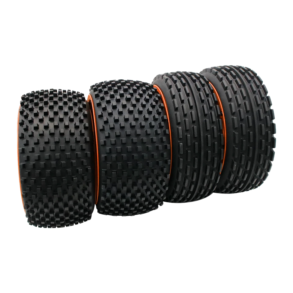 Reifen mit warzigen spitzen Stiften 24mm für die Wüste RC 1/5 HPI Rovan Baja 5B - Bild 3 von 4