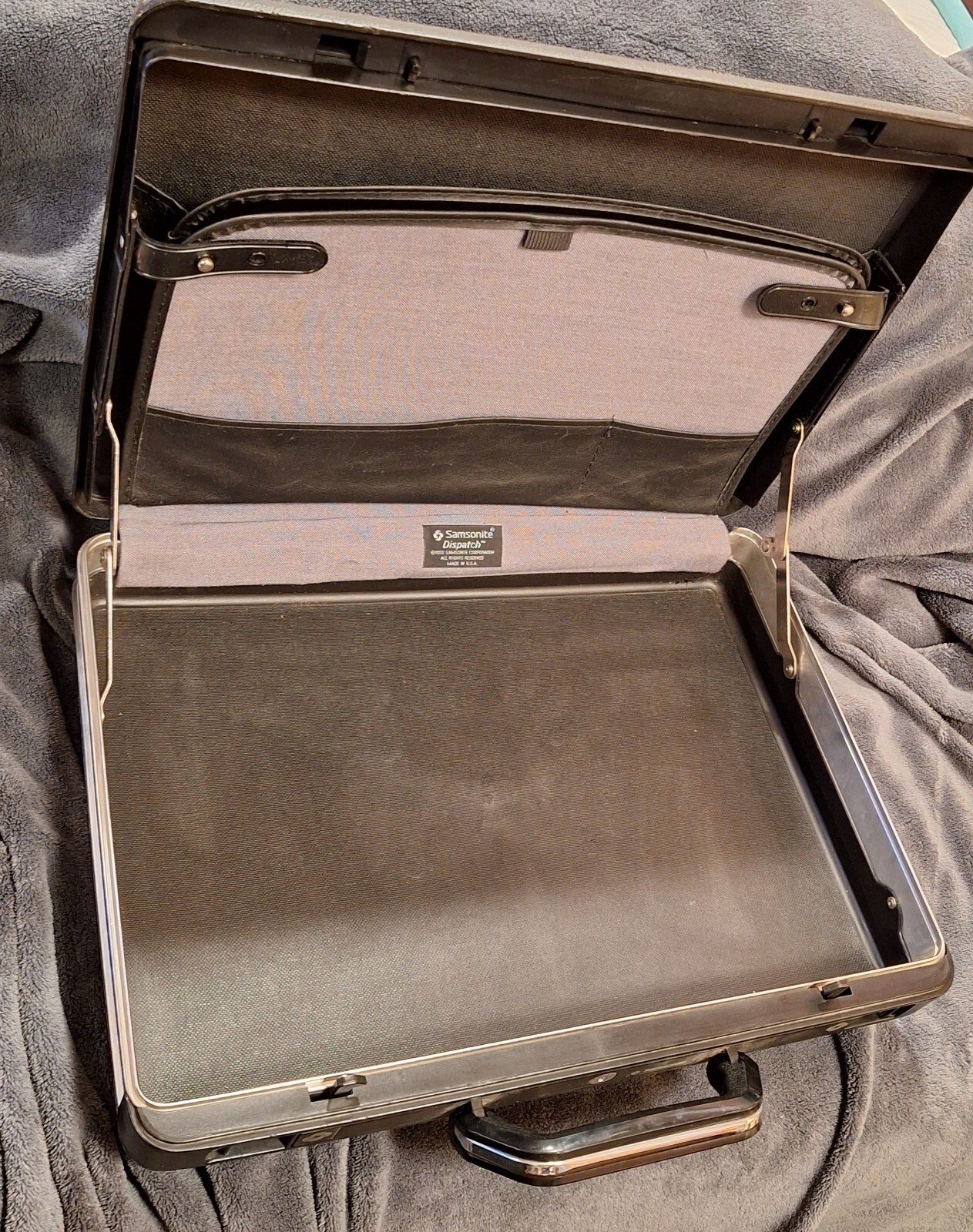 Vtg Samsonite Dispatch Hardshell Briefcase Atache… - image 16