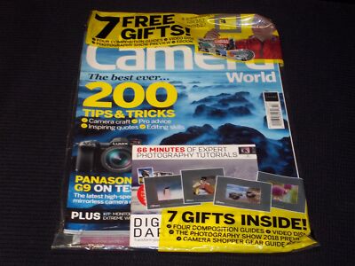 2018 MARCH CAMERA WORLD MAGAZINE - 200 TIPS & TRICKS FRONT COVER - E 2562