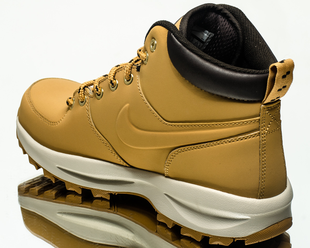 Nike Manoa Pelle Uomo lifestyle casual shoes boots NEW haystack 454350-700