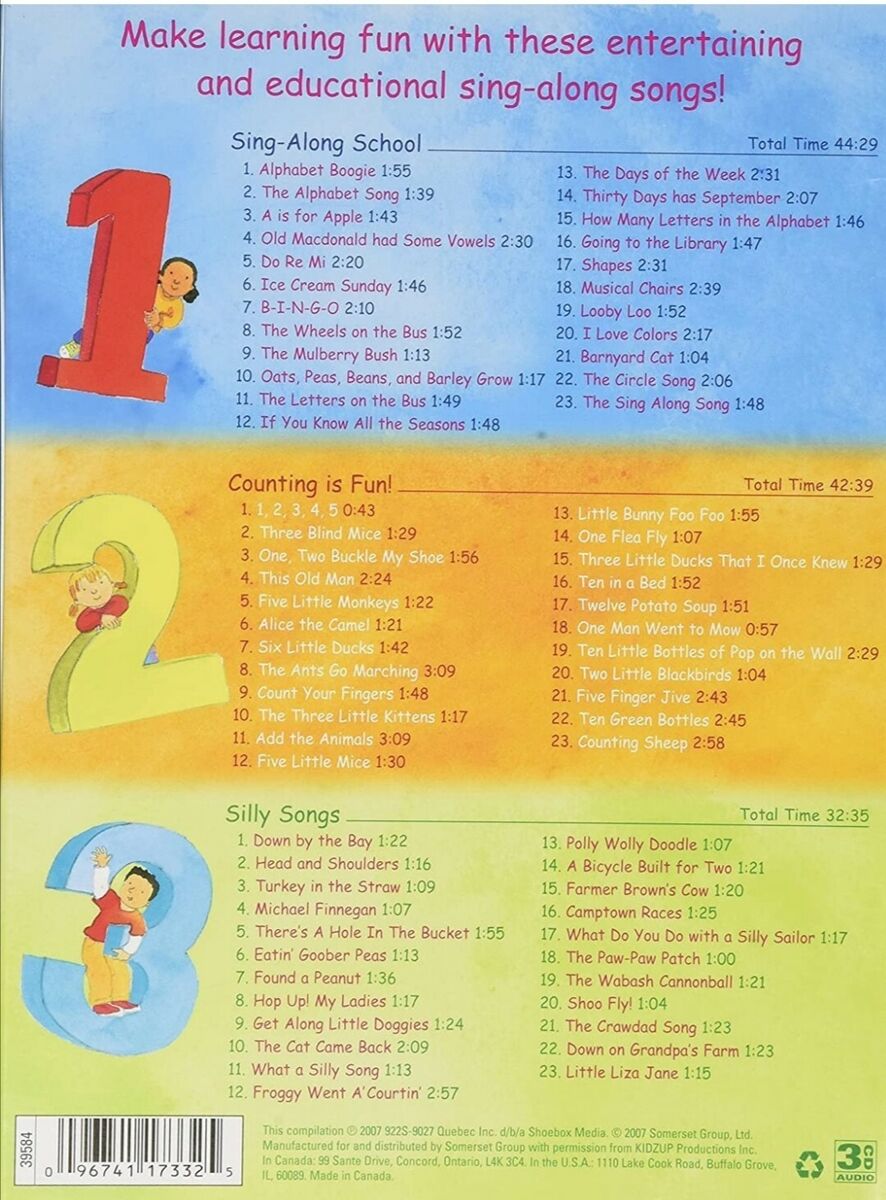 Sing Along CDセット DWE Sing Along CD Set with Book - キッズ・ファミリー