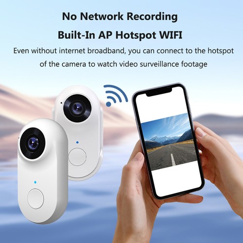 1080P FHD Mini Body Camera, Wearable POV Action Cam, Thumb-Size Hands-Free Cam - Picture 8 of 27
