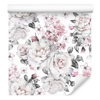 10M Vlies Tapeten Rollen Pfingstrosen Blumen Rosen BläTter Natur Xxl 3536