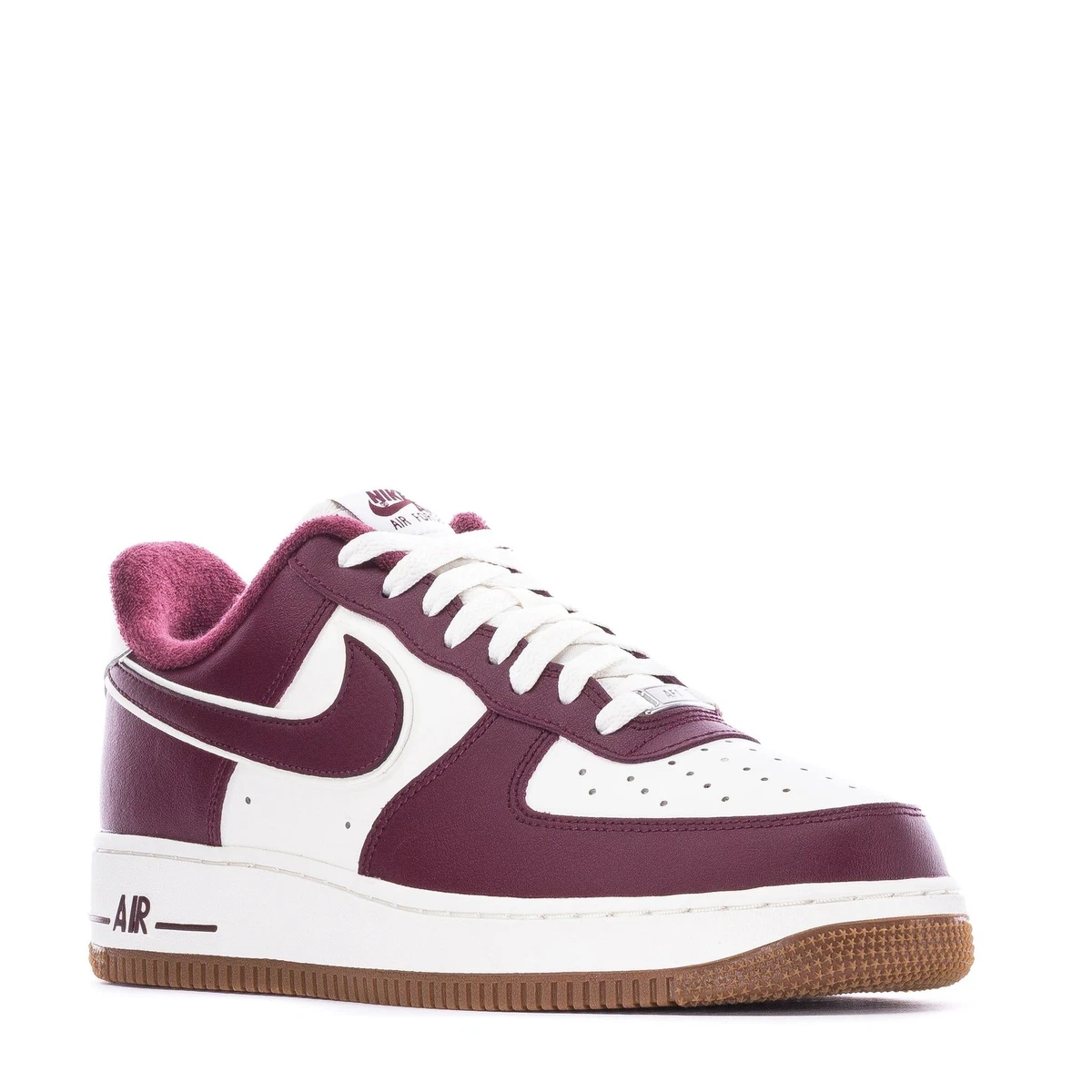 [DQ7659-102] Mens Nike Air Force 1 Low 'College Pack Night Maroon