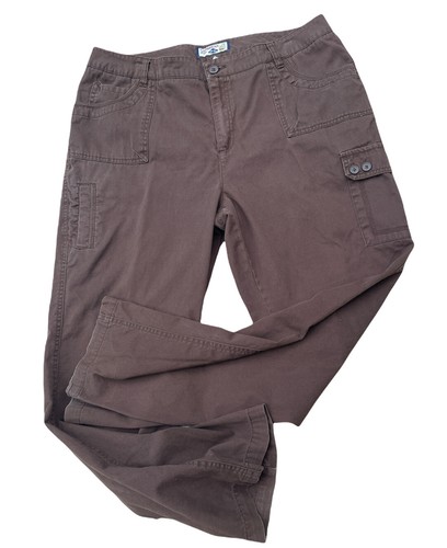 CARIBBEAN JOE Womens Cargo Pants 16 