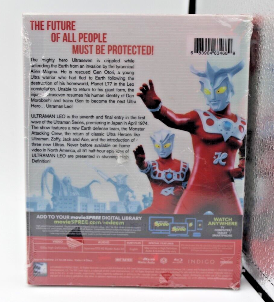Ultraman Leo The Complete Series 7 (Blu-Ray) Steelbook - NEW (Seal