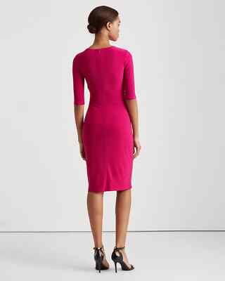 LAUREN RALPH LAUREN Twisted-Knot Jersey Dress Size 6 | eBay LAUREN RALPH LAUREN Twisted-Knot Jersey Dress Size 6 | eBay