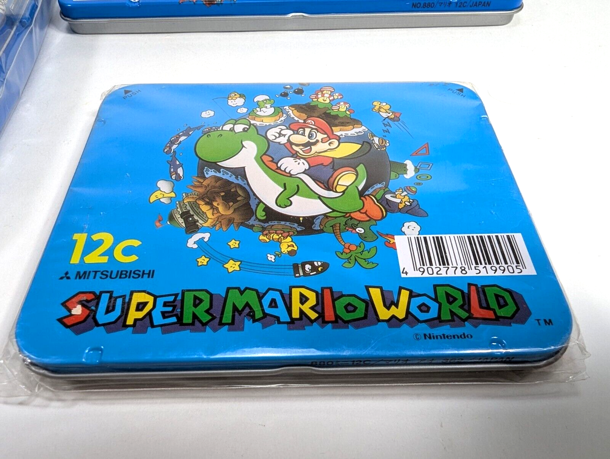Super Mario World Pencil / Stationary Set collection nintendo