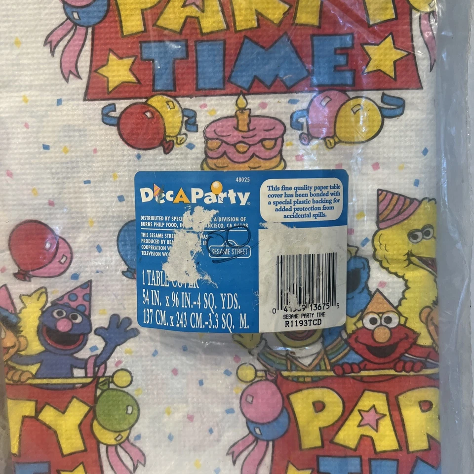 2 manteles de papel feliz cumpleaños 1993 de colección para fiestas productos de playa 54" X 96" Foto 3 de 4