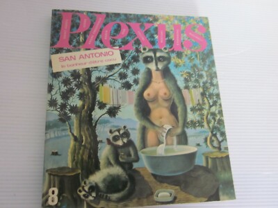 PLEXUS ZEITSCHRIFT ..NR. 8 ..SAN ANTONIO ..  GEWÄCHSHAUS ..WOLINSKI..RODIN