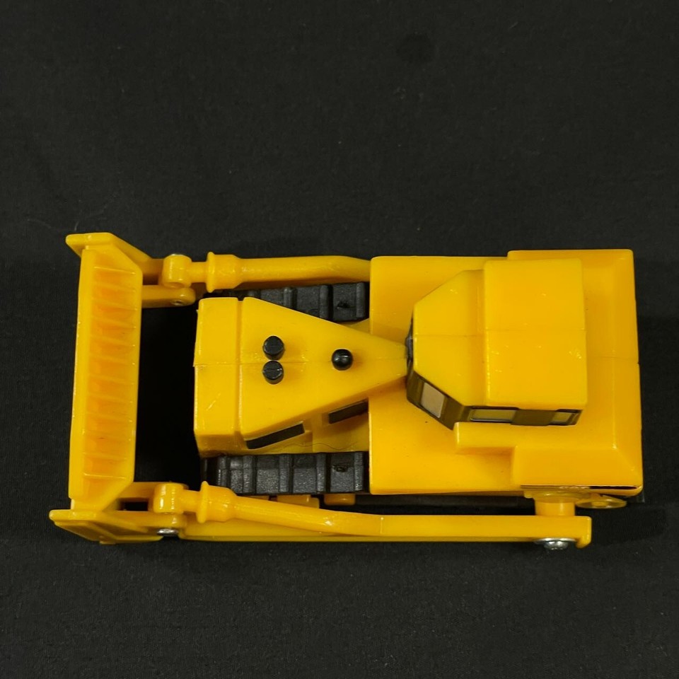 TOY STATE INDUSTRIES CATERPILLAR BULLDOZER Front Loader Plastic 3.5