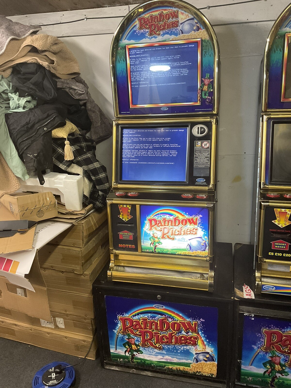 2 X Rainbow Riches Slot / fruit machine spares/repairs Cash On