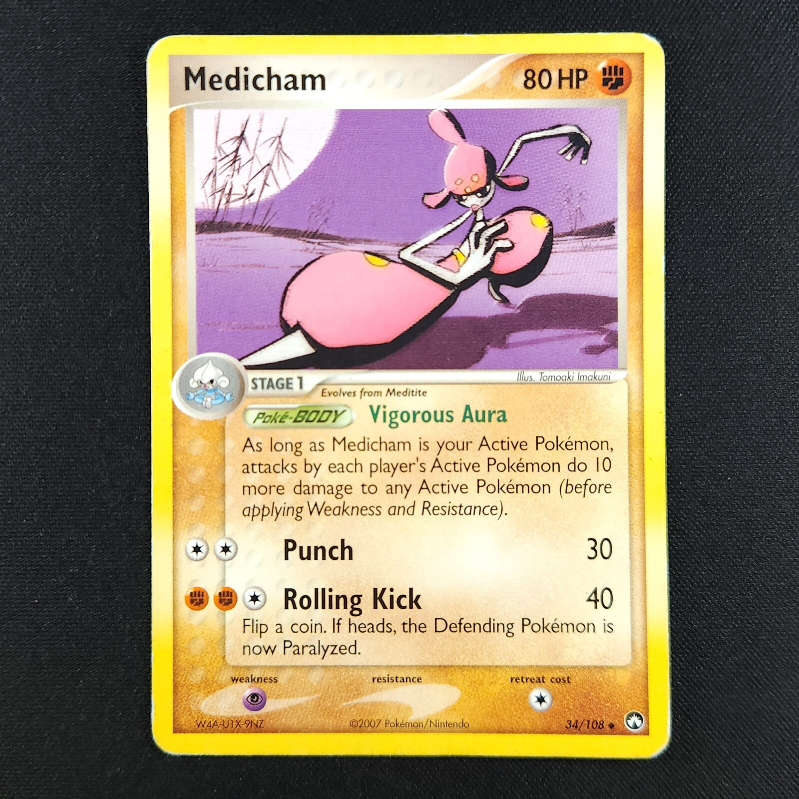 Medicham 34/108 - Power Keepers - Pokémon Card