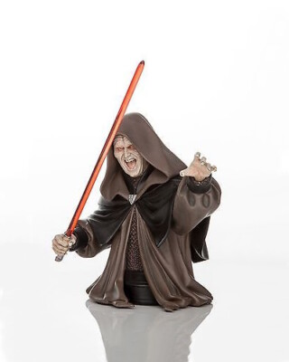 Gentle Giant Star Wars EMPEROR PALPATINE Mini Bust Statue w