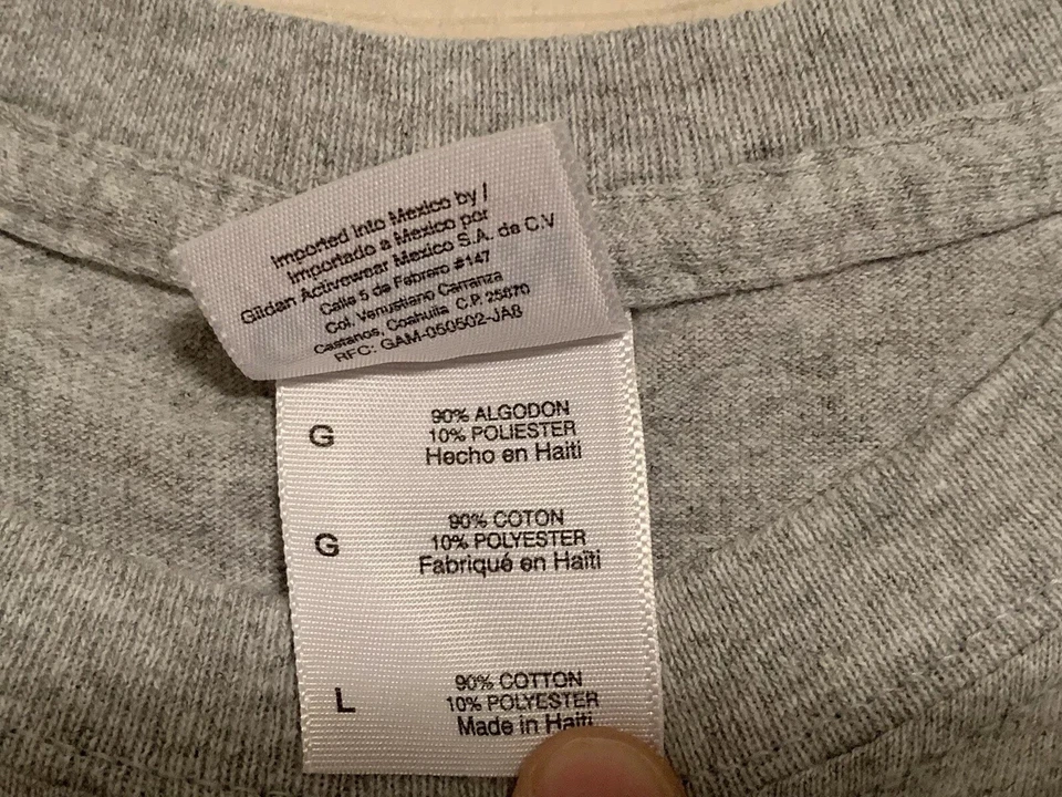 Camiseta VINTAGE Talla Grande Gris The Breeders 08' Tour Foto 3 de 4