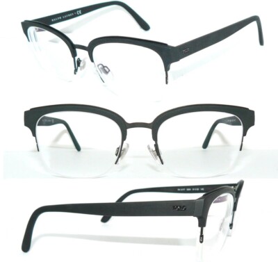RALPH LAUREN POLO BRILLE MATT SCHWARZ HALBRAND HERREN 2177 DAMEN GESTELL ETUI