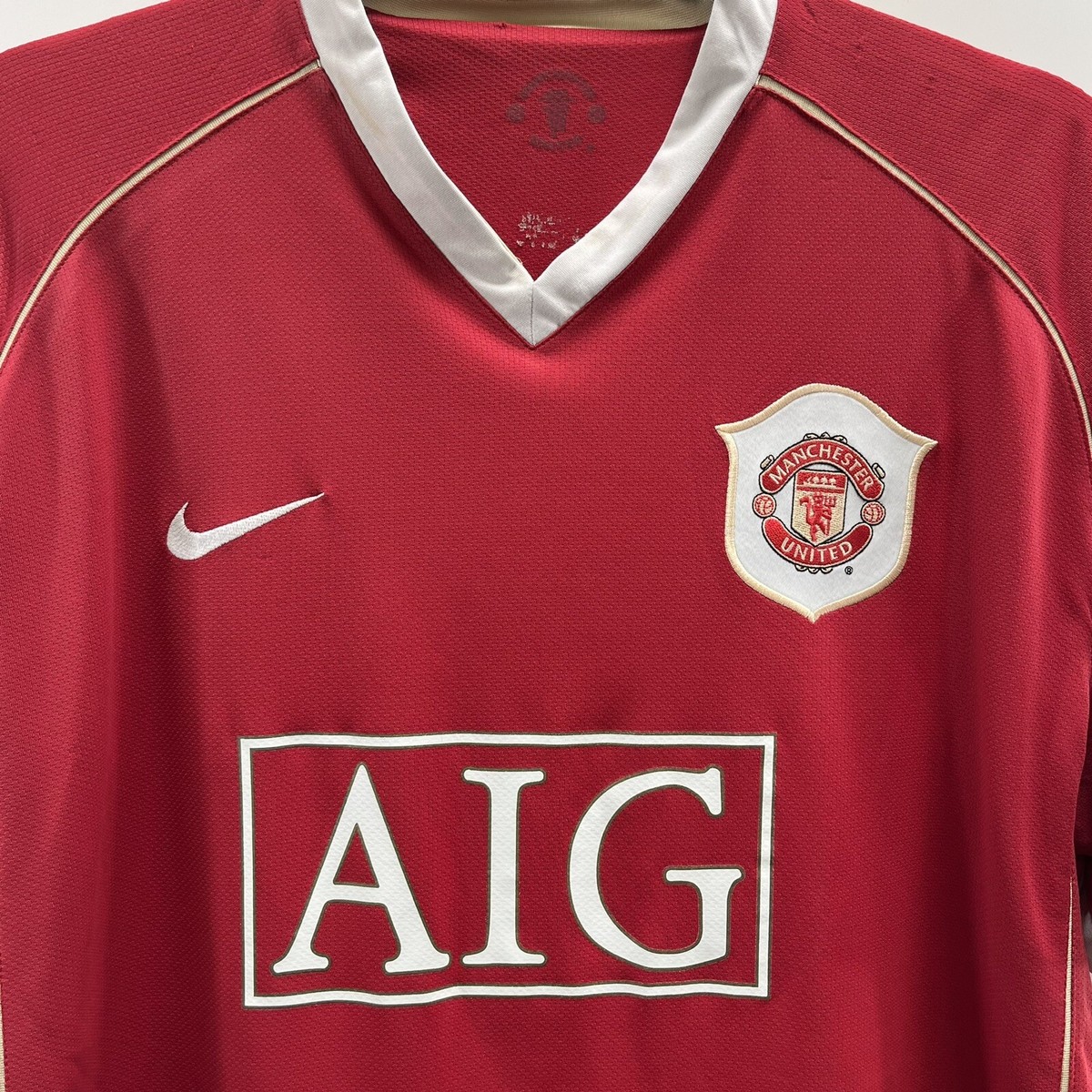 Manchester United Gabriel Heinze 4 Home Football Shirt 2006/07 (XL