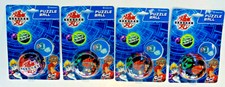BAKUGAN Puzzle Ball Set of 4 Battle Brawlers 2009 Spheres Hedstrom Toy - Sealed