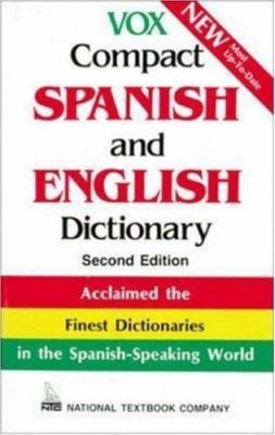 Vox Compact Spanish and English Dictionary [ Vox ] Used - Good