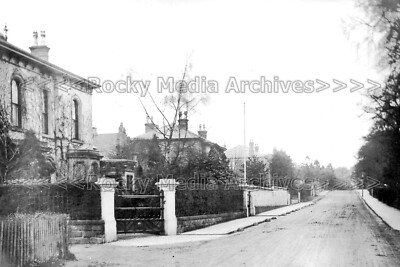 Fhj-66 Street View, Duffield Road, Darley Abbey, Derby, Derbyshire 1906. Foto