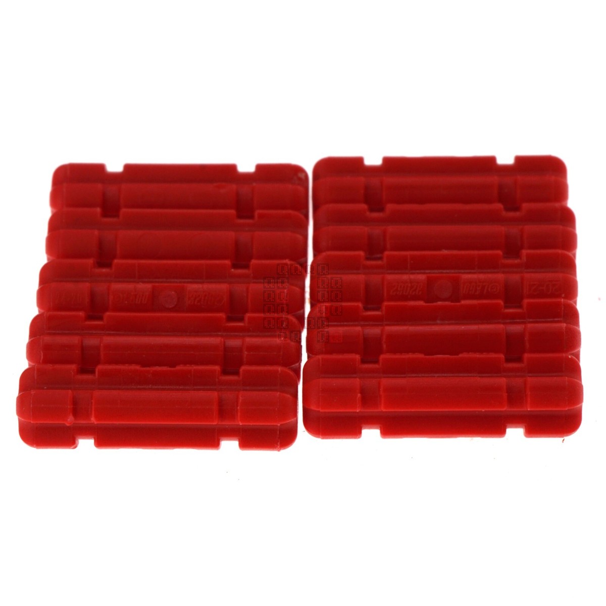 LEGO 4142865 32062 Red 2M Cross Axle with Groove, 10-Pack | eBay
