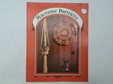Vickie's Macrame - Macrame Portraits Book 6 MP6 - January 1979