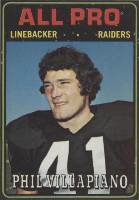 1974 Topps Phil Villapiano #139 - 1 of 2