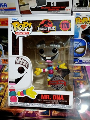 Funko Pop! Jurassic Park - Mr DNA Diamond Edition - Exclusive - Neuf