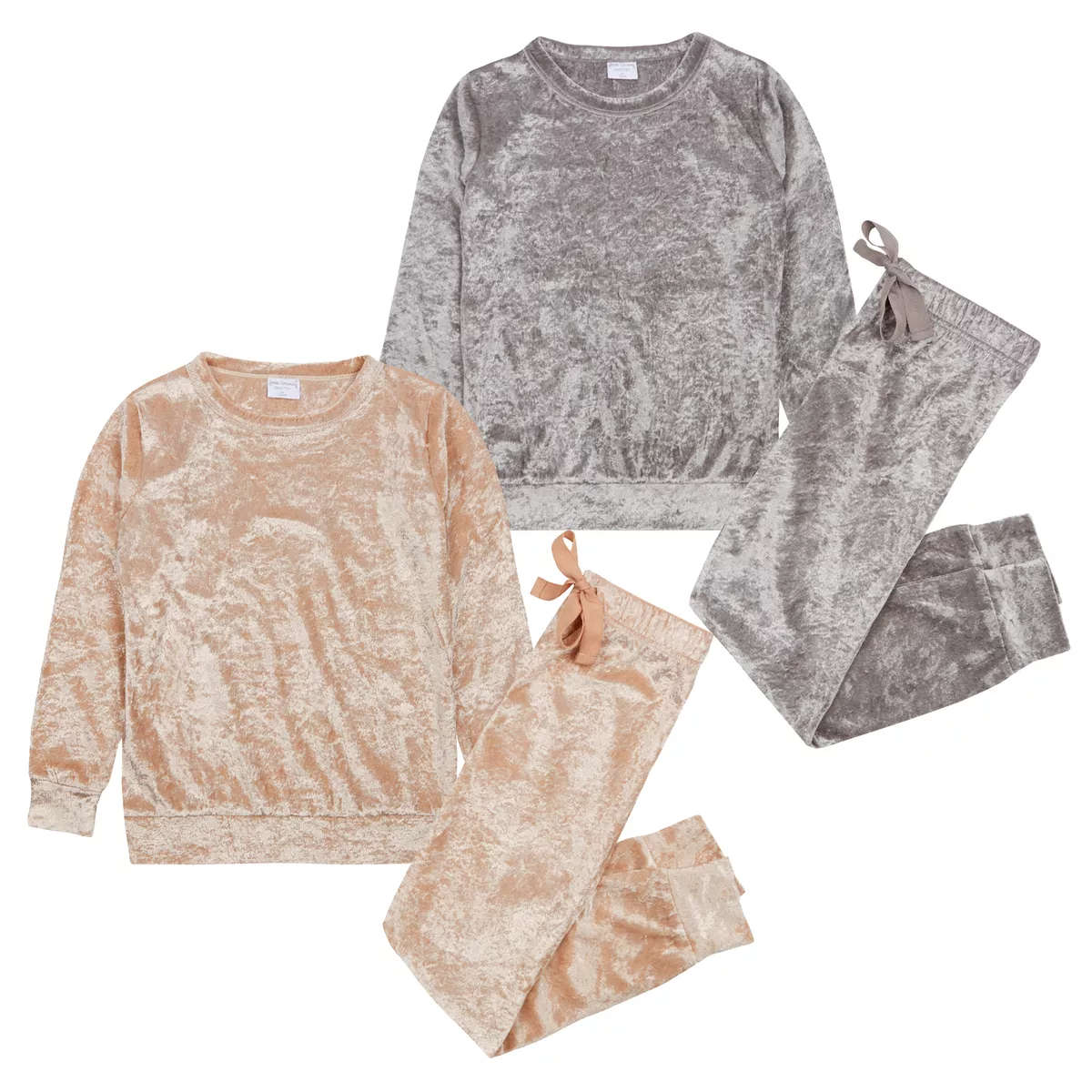 Crushed top velvet jumper