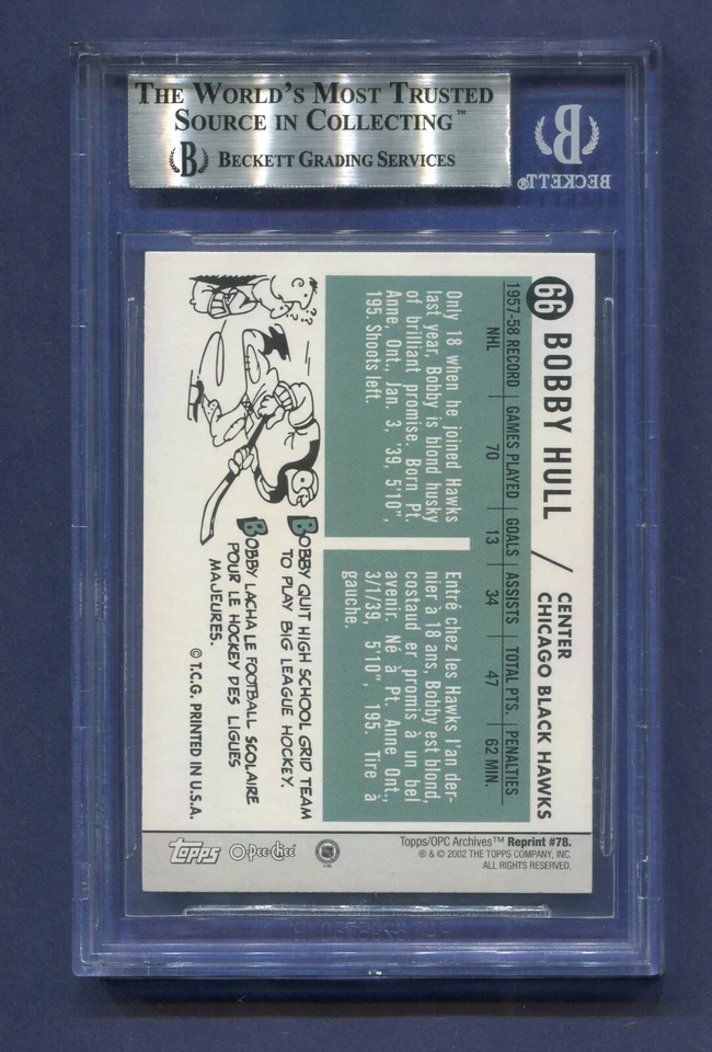 AUTÓGRAFO AUTÉNTICO BOBBY HALL CHICAGO BLACKHAWKS 2001 ARCHIVOS TOPPS HOCKEY Foto 2 de 2