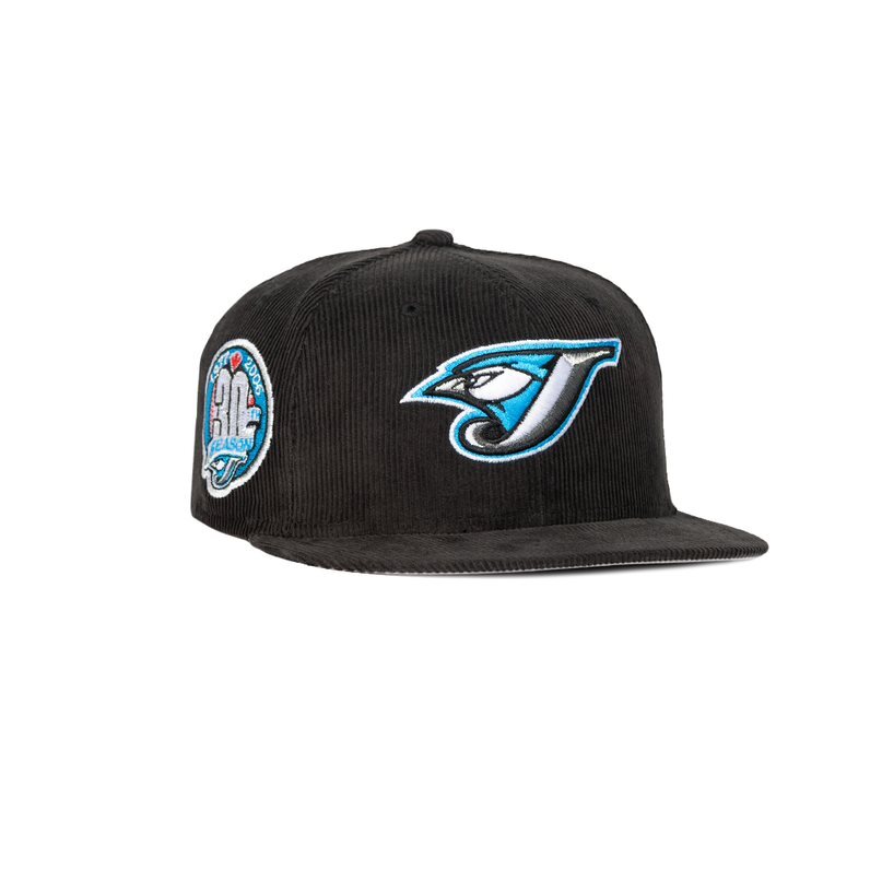 バ　9FIFTY CORDUROY CAP（BLK） New Era Cap Black Corduroy 9TWENTY A-Frame Adjustable Hat