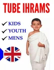 Islamic wear - Lungi / tube Ihram hajj & Umrah / kaba, makkah ihrams ( TOWEL )