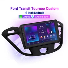 Car Radio 2 Din Android Navigation Carplay For Ford Transit Tourneo Custom 13-18