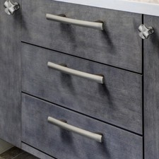 2PCS Modern Brushed Finish Cabinet Pulls 96mm 128mm Heavy-duty Drawer Handles